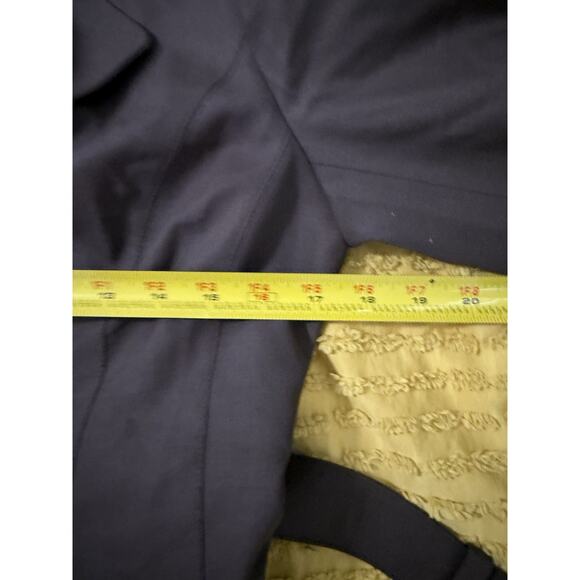 Women’s Laundry Chocolate Brown, Dark, Belted, Blazer Dress Jacket Size 6 - Picture 11 of 13